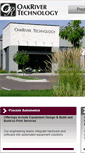 Mobile Screenshot of oakrivertechnology.com