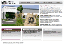 Tablet Screenshot of oakrivertechnology.com